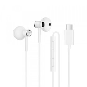 Wired Headphones Xiaomi Mi Dual Driver Type-C White (6934177703614)